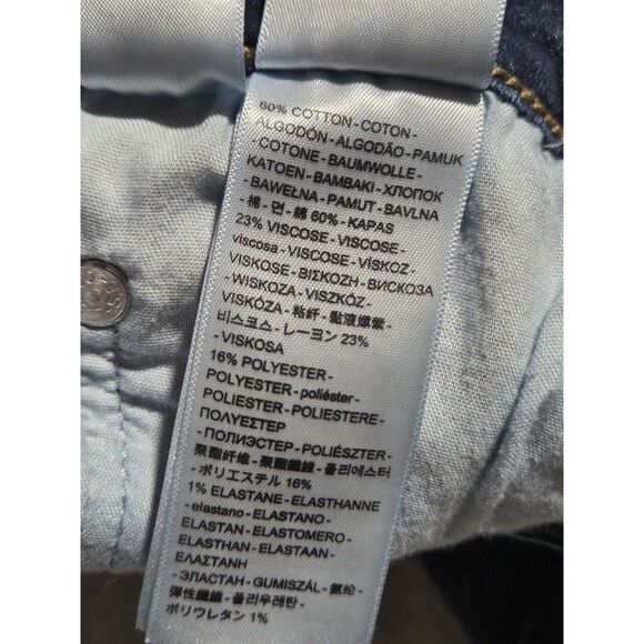 Levi's Women's 725 High Rise Bootcut Jeans Tag Size 33x32 Blue Denim - Picture 8 of 13